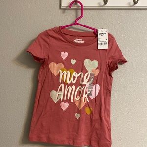 Super Cute “More Amor” 💕 shirt for girls. BRAND NEW!